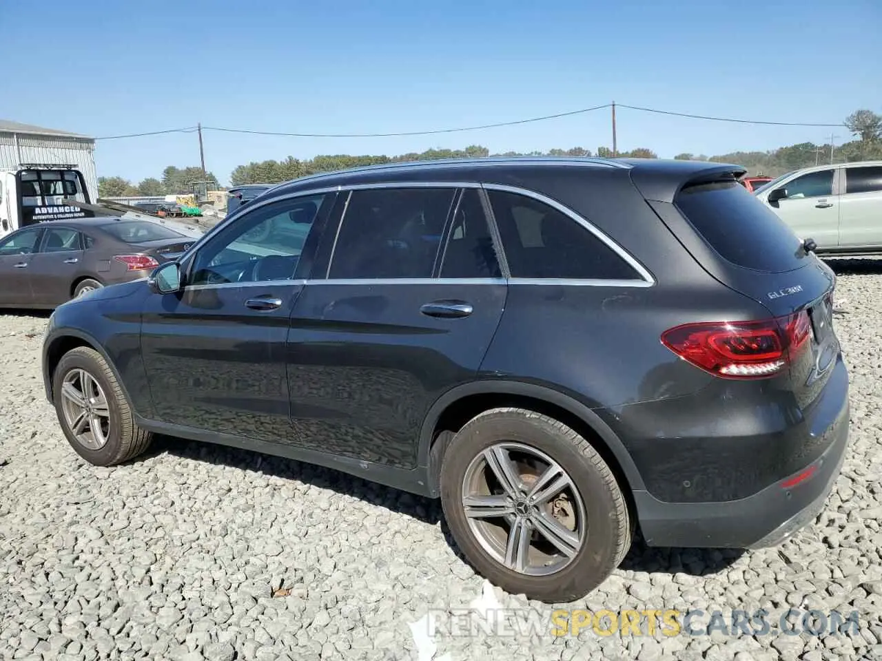 2 fotografías del automóvil dañado W1N0G8EB2MV287069 MERCEDES-BENZ GLC-CLASS 2021