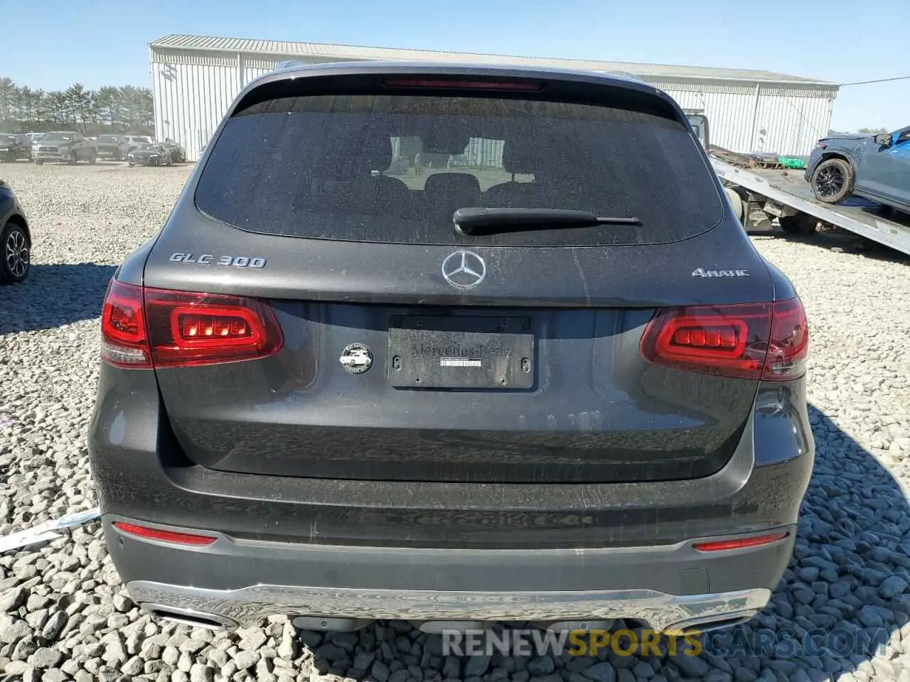 6 fotografías del automóvil dañado W1N0G8EB2MV287069 MERCEDES-BENZ GLC-CLASS 2021