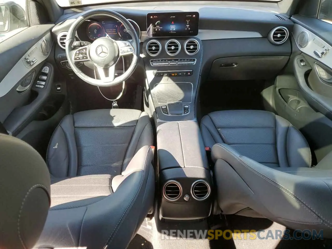 8 fotografías del automóvil dañado W1N0G8EB2MV287069 MERCEDES-BENZ GLC-CLASS 2021