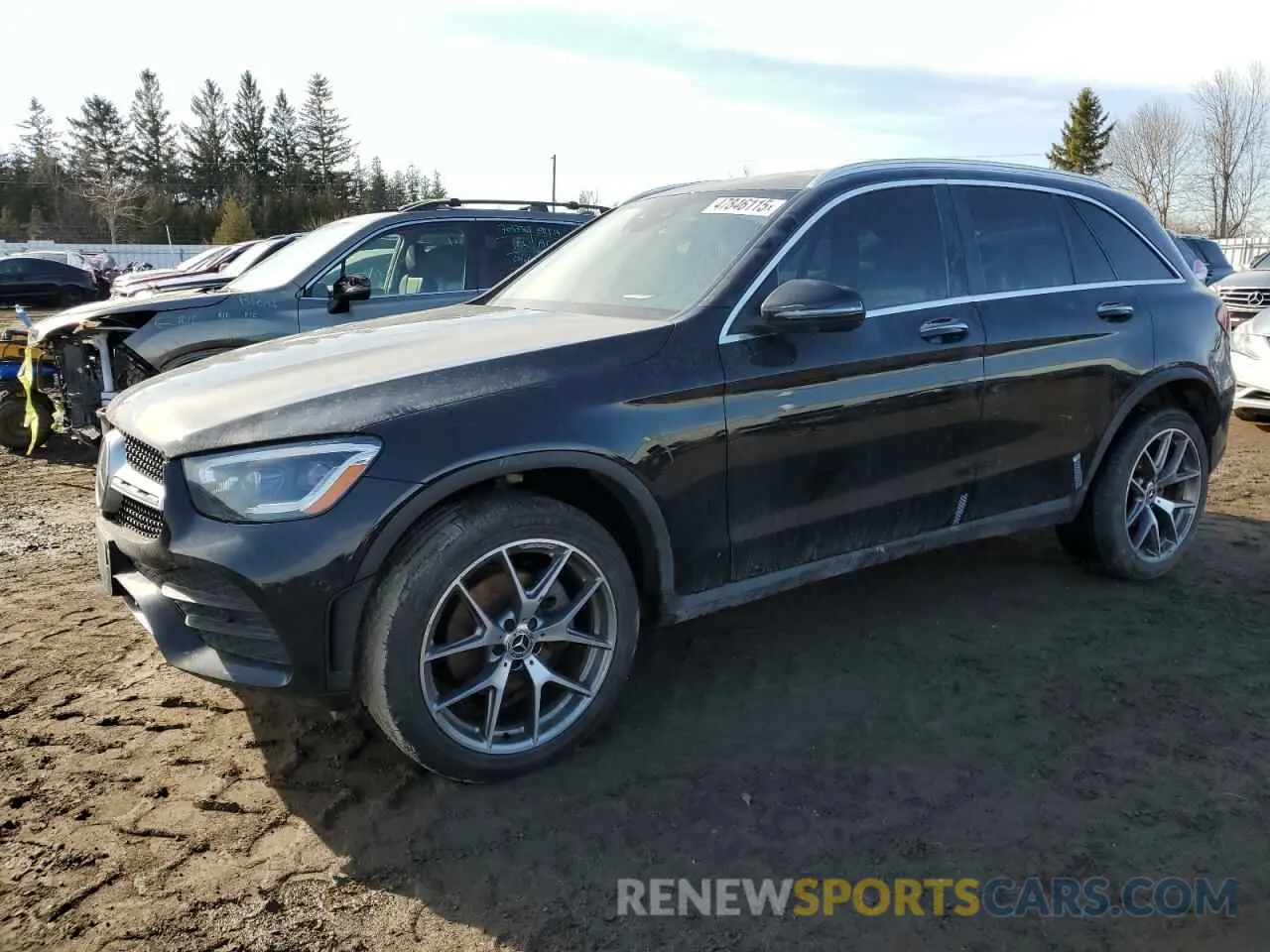 1 fotografías del automóvil dañado W1N0G8EB2MV300547 MERCEDES-BENZ GLC-CLASS 2021