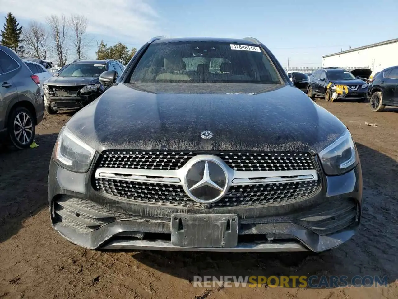 5 fotografías del automóvil dañado W1N0G8EB2MV300547 MERCEDES-BENZ GLC-CLASS 2021