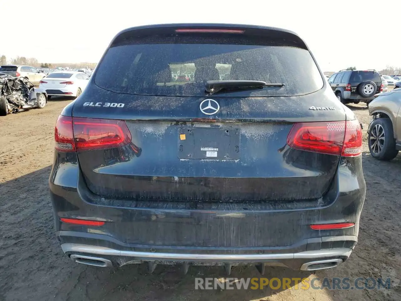 6 fotografías del automóvil dañado W1N0G8EB2MV300547 MERCEDES-BENZ GLC-CLASS 2021