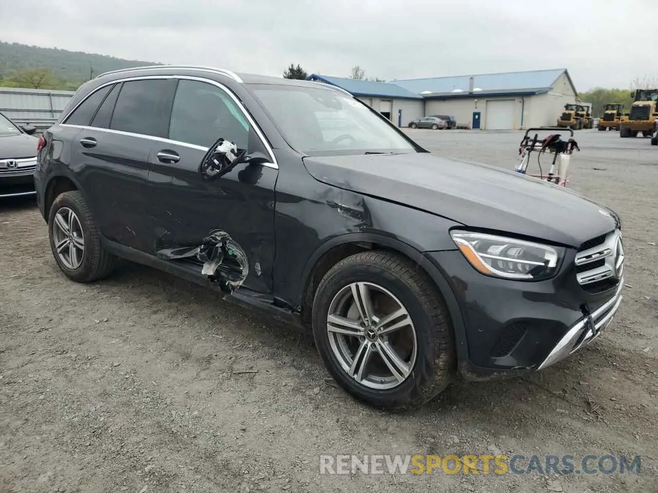 4 fotografías del automóvil dañado W1N0G8EB3MF961269 MERCEDES-BENZ GLC-CLASS 2021