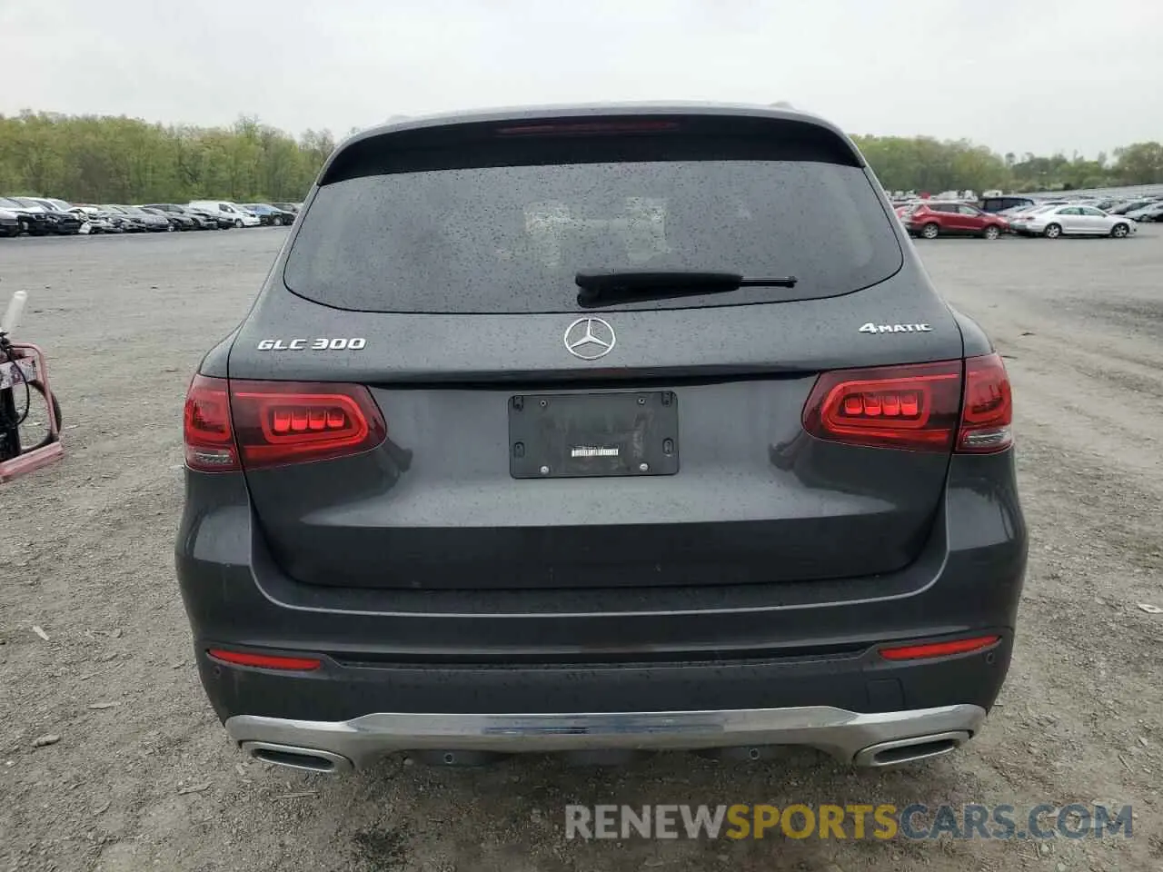 6 fotografías del automóvil dañado W1N0G8EB3MF961269 MERCEDES-BENZ GLC-CLASS 2021