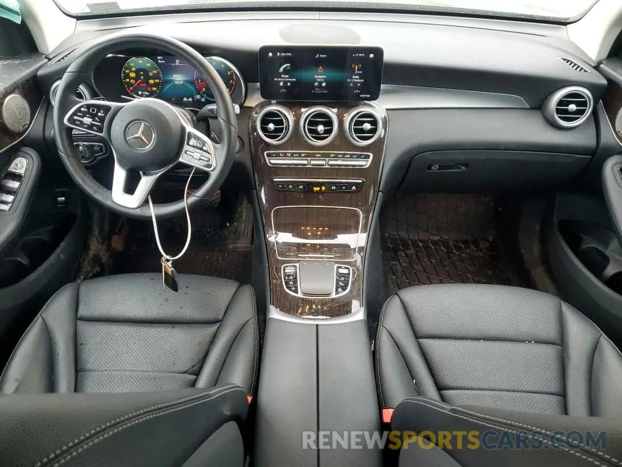 8 fotografías del automóvil dañado W1N0G8EB3MF961269 MERCEDES-BENZ GLC-CLASS 2021