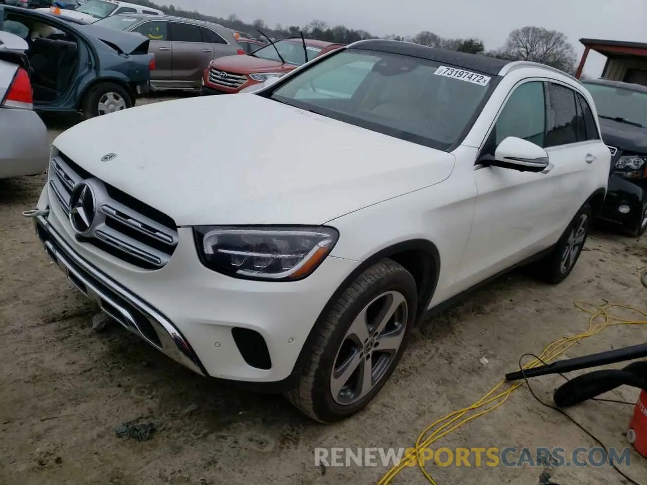 1 fotografías del automóvil dañado W1N0G8EB3MV307054 MERCEDES-BENZ GLC-CLASS 2021