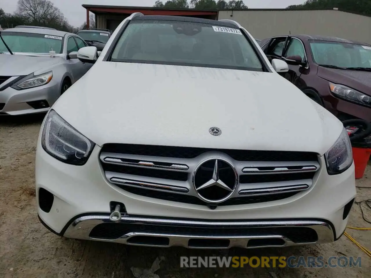 5 fotografías del automóvil dañado W1N0G8EB3MV307054 MERCEDES-BENZ GLC-CLASS 2021