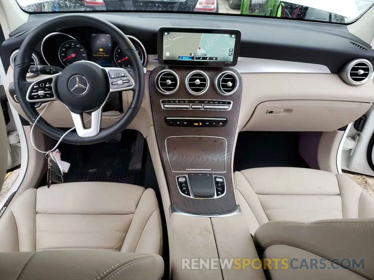 8 fotografías del automóvil dañado W1N0G8EB3MV307054 MERCEDES-BENZ GLC-CLASS 2021