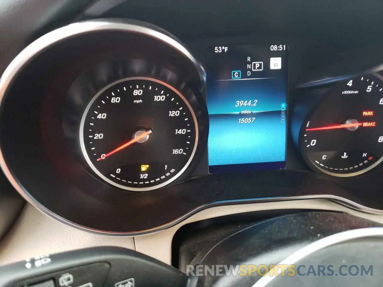 9 fotografías del automóvil dañado W1N0G8EB3MV307054 MERCEDES-BENZ GLC-CLASS 2021