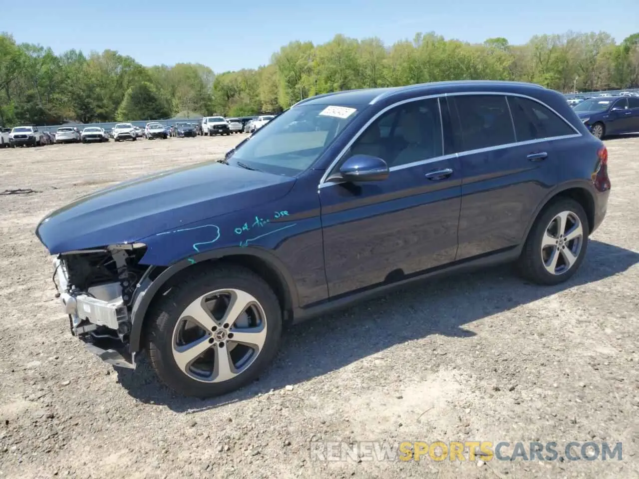 1 fotografías del automóvil dañado W1N0G8EB4MF878174 MERCEDES-BENZ GLC-CLASS 2021