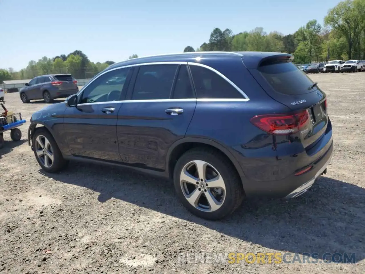 2 fotografías del automóvil dañado W1N0G8EB4MF878174 MERCEDES-BENZ GLC-CLASS 2021