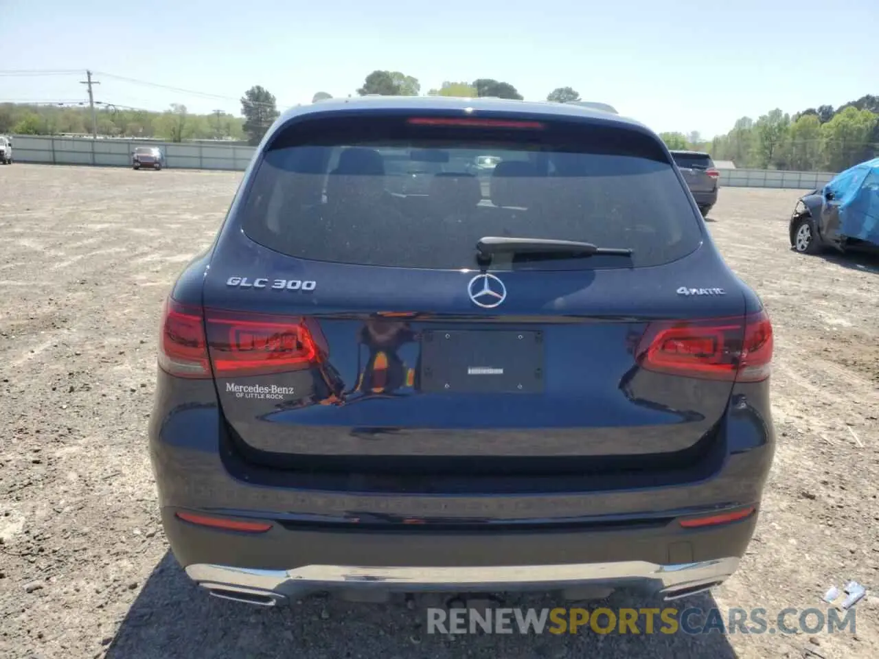 6 fotografías del automóvil dañado W1N0G8EB4MF878174 MERCEDES-BENZ GLC-CLASS 2021