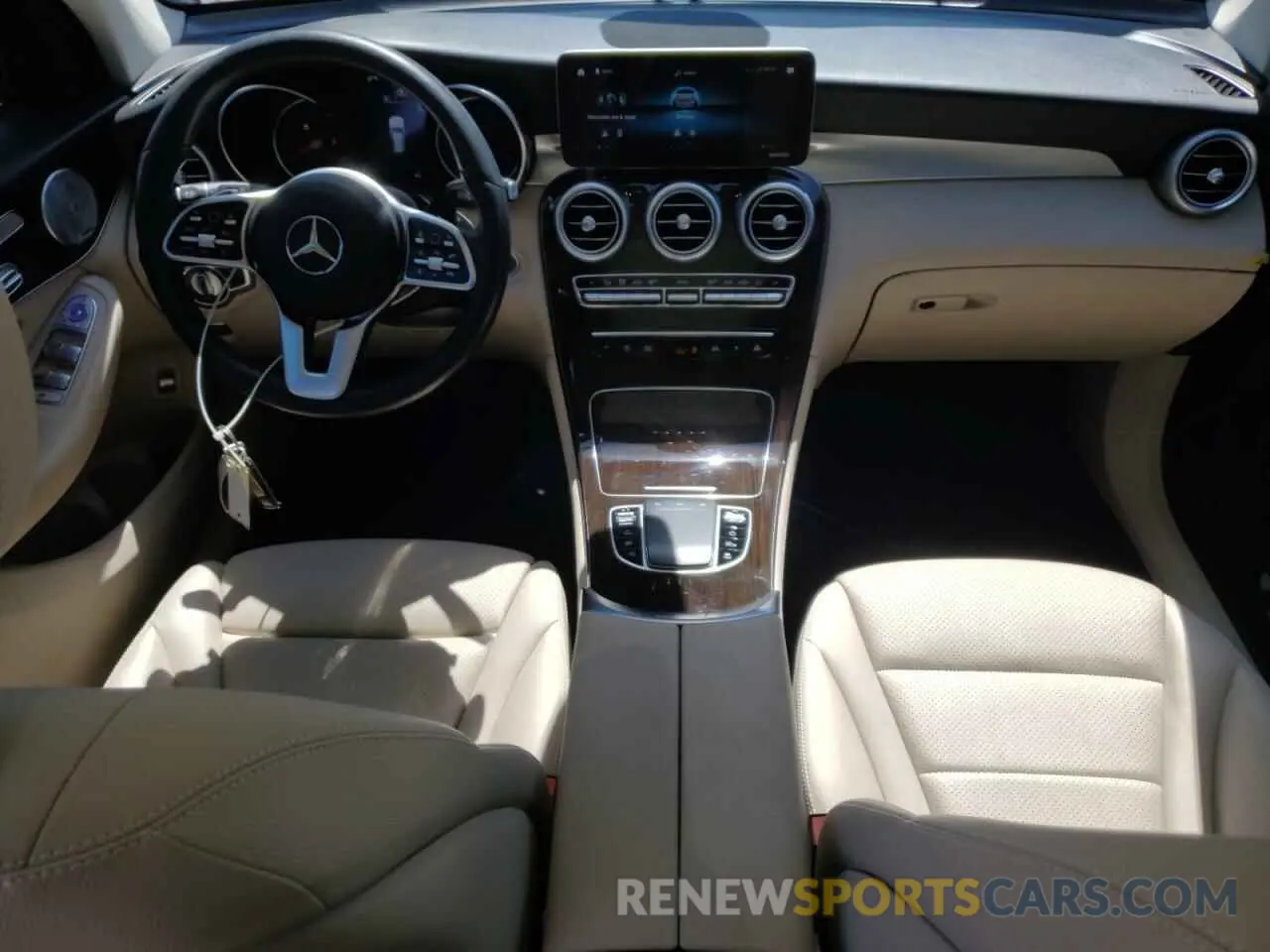 8 fotografías del automóvil dañado W1N0G8EB4MF878174 MERCEDES-BENZ GLC-CLASS 2021