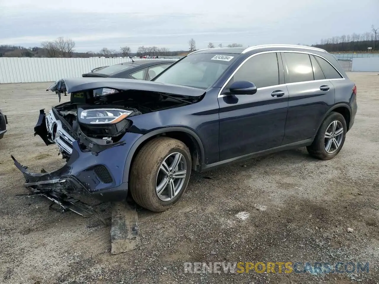 1 fotografías del automóvil dañado W1N0G8EB4MF930242 MERCEDES-BENZ GLC-CLASS 2021