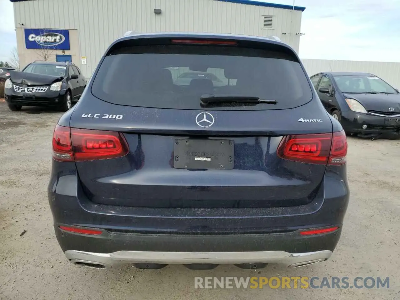 6 fotografías del automóvil dañado W1N0G8EB4MF930242 MERCEDES-BENZ GLC-CLASS 2021