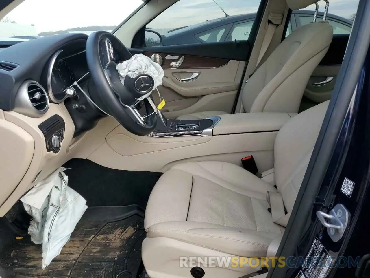7 fotografías del automóvil dañado W1N0G8EB4MF930242 MERCEDES-BENZ GLC-CLASS 2021