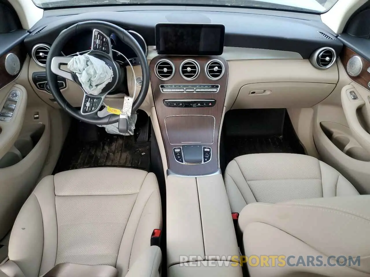 8 fotografías del automóvil dañado W1N0G8EB4MF930242 MERCEDES-BENZ GLC-CLASS 2021