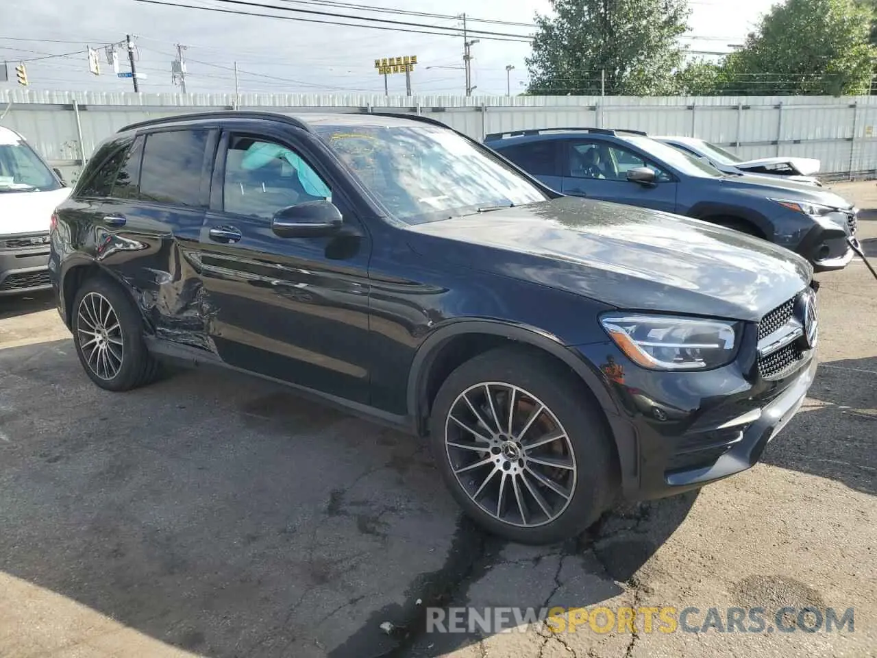 4 fotografías del automóvil dañado W1N0G8EB4MF933402 MERCEDES-BENZ GLC-CLASS 2021