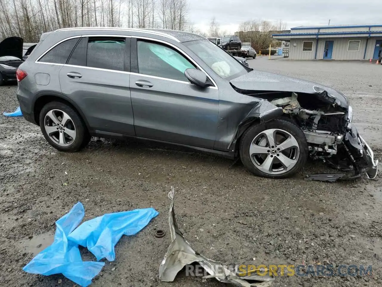 4 fotografías del automóvil dañado W1N0G8EB4MV293326 MERCEDES-BENZ GLC-CLASS 2021