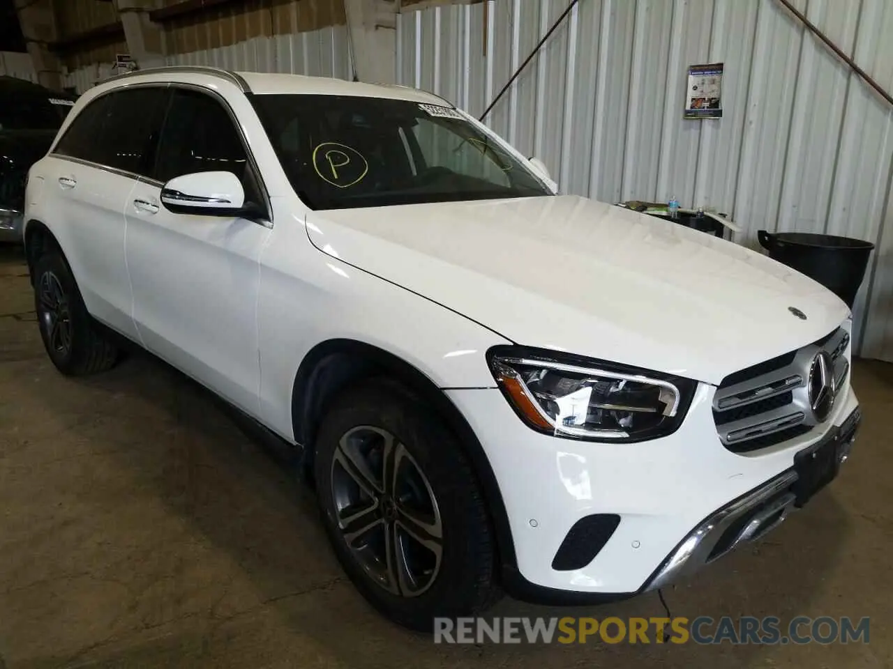 1 fotografías del automóvil dañado W1N0G8EB5MF920433 MERCEDES-BENZ GLC-CLASS 2021