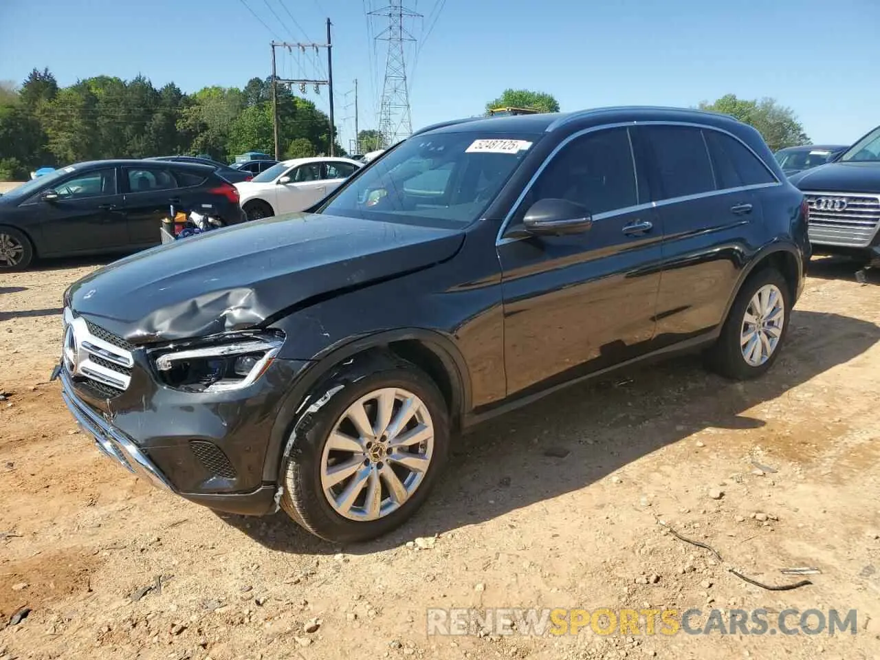 1 fotografías del automóvil dañado W1N0G8EB5MV279208 MERCEDES-BENZ GLC-CLASS 2021