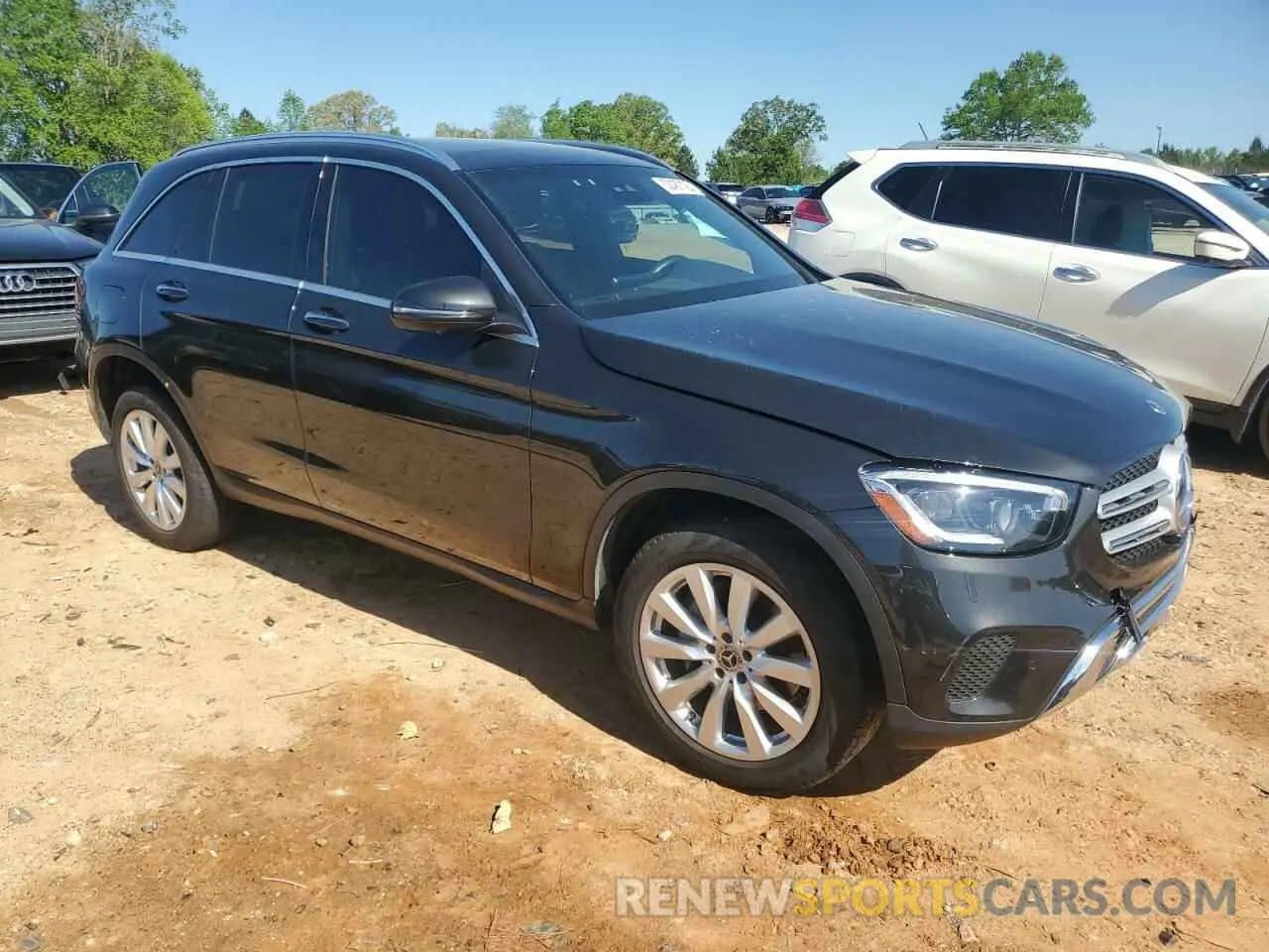 4 fotografías del automóvil dañado W1N0G8EB5MV279208 MERCEDES-BENZ GLC-CLASS 2021