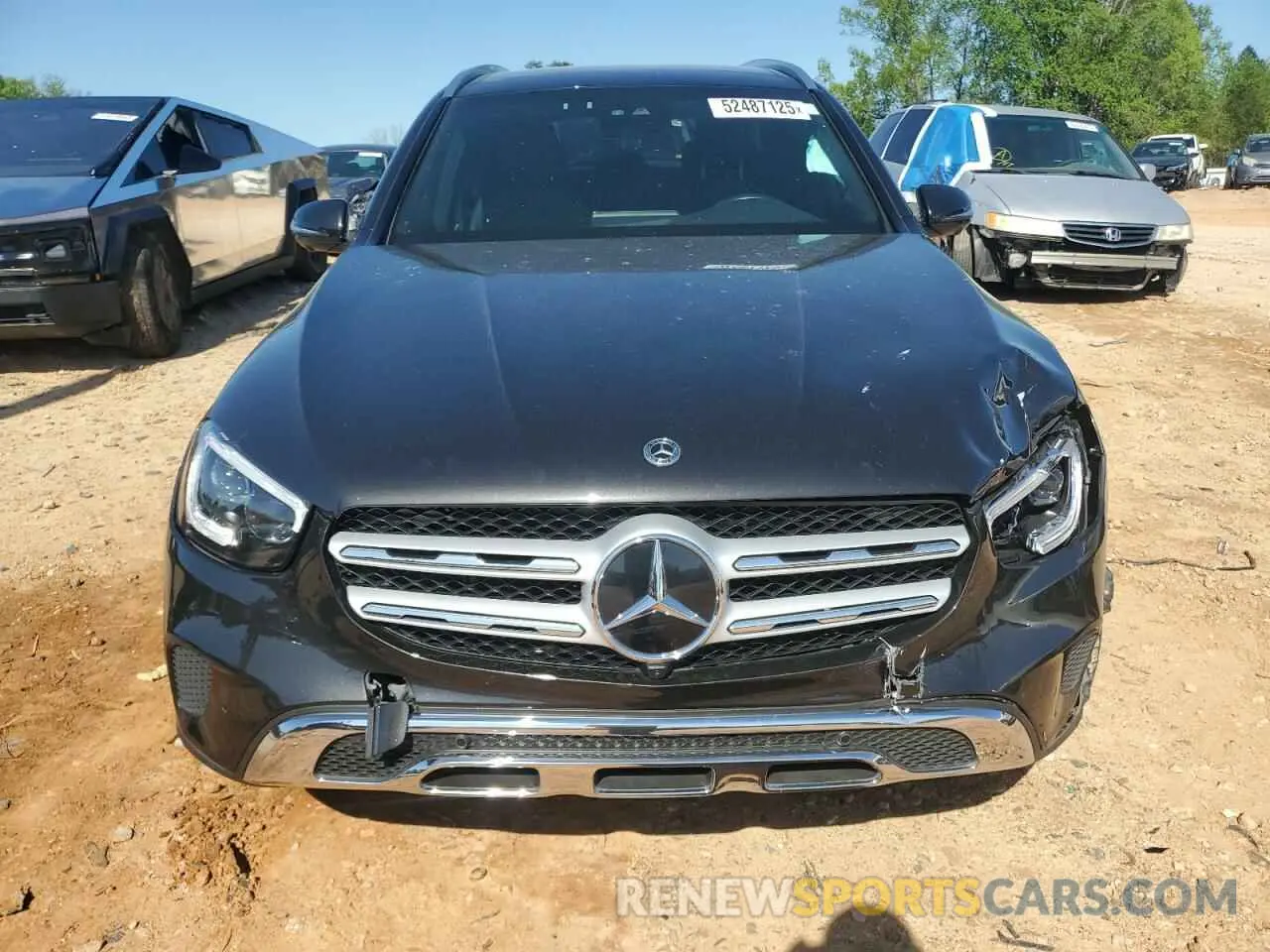 5 fotografías del automóvil dañado W1N0G8EB5MV279208 MERCEDES-BENZ GLC-CLASS 2021