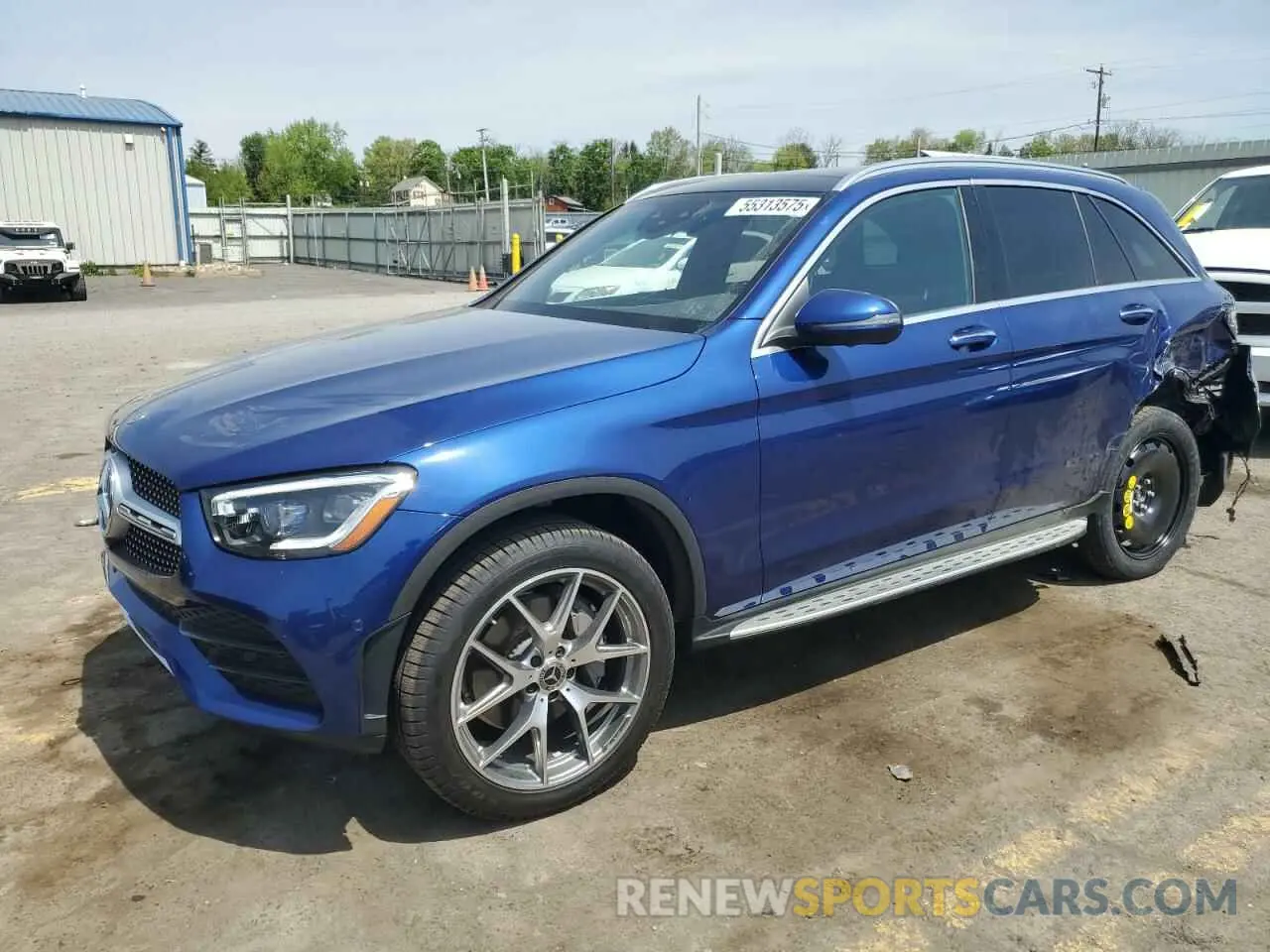 1 fotografías del automóvil dañado W1N0G8EB6MV284840 MERCEDES-BENZ GLC-CLASS 2021
