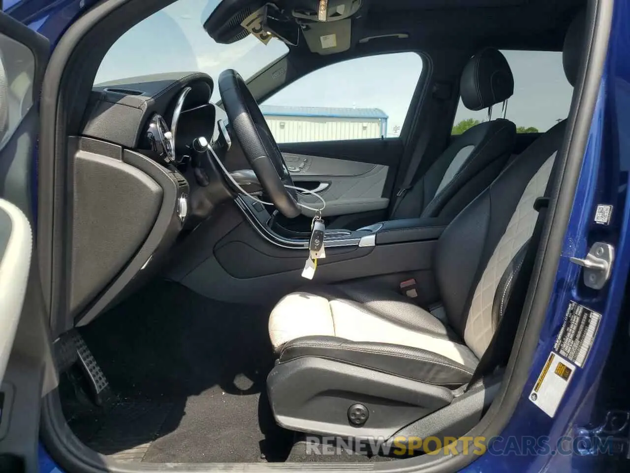 7 fotografías del automóvil dañado W1N0G8EB6MV284840 MERCEDES-BENZ GLC-CLASS 2021