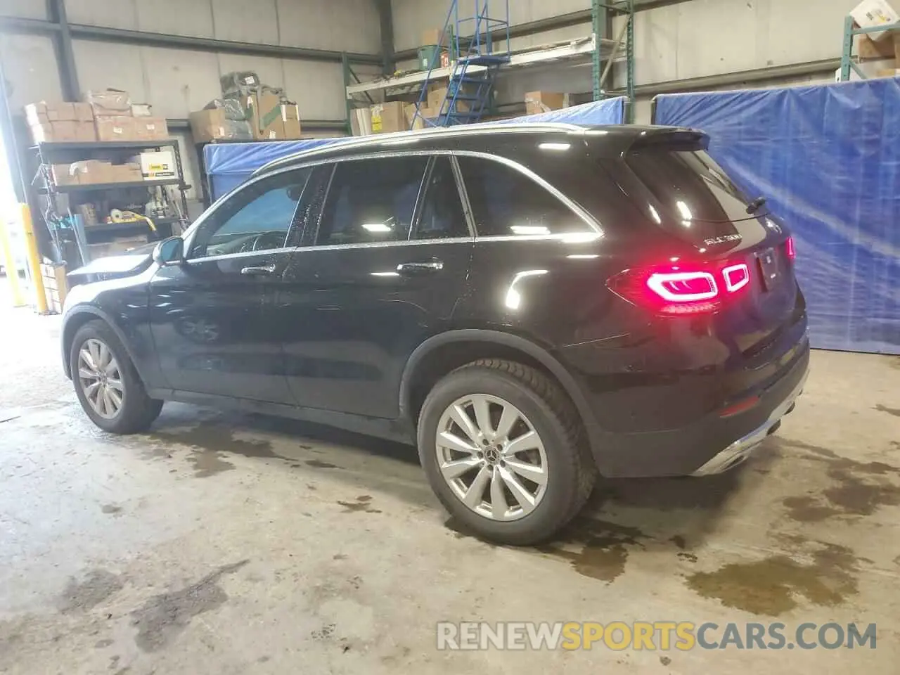 2 fotografías del automóvil dañado W1N0G8EB6MV307419 MERCEDES-BENZ GLC-CLASS 2021