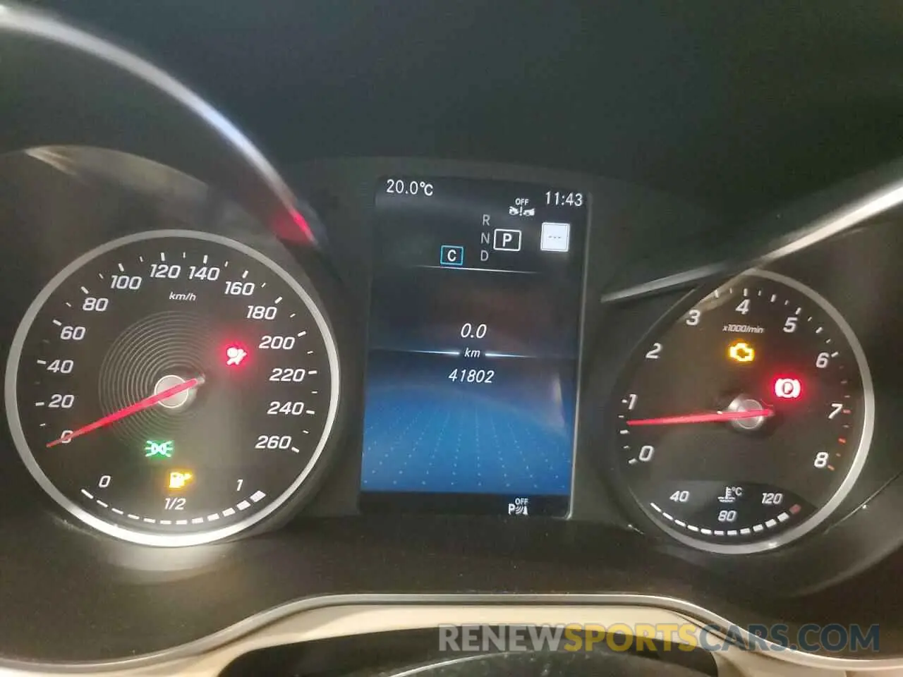 9 fotografías del automóvil dañado W1N0G8EB6MV307419 MERCEDES-BENZ GLC-CLASS 2021