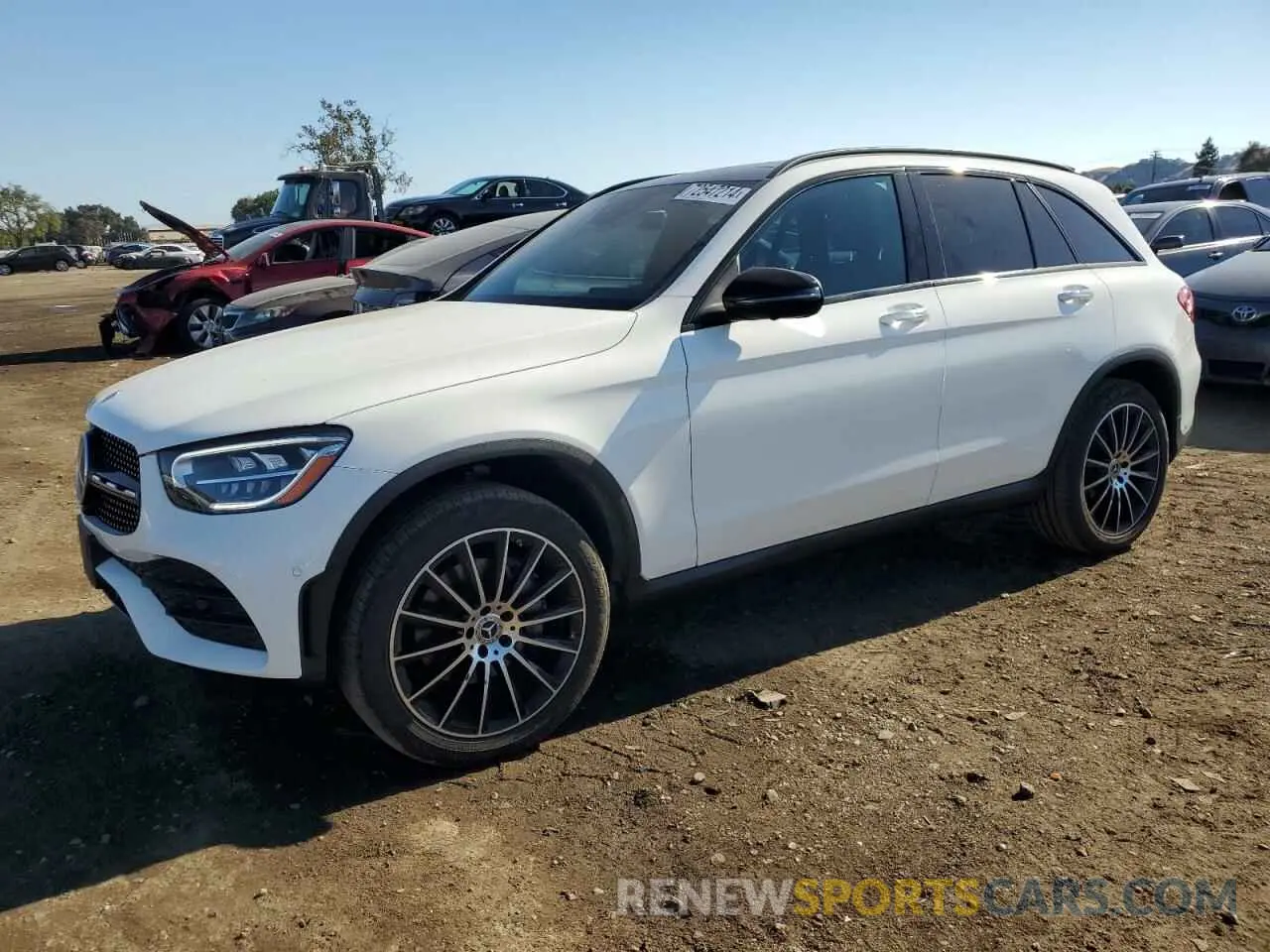 1 fotografías del automóvil dañado W1N0G8EB7MV322849 MERCEDES-BENZ GLC-CLASS 2021