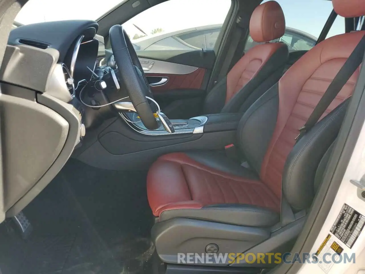7 fotografías del automóvil dañado W1N0G8EB7MV322849 MERCEDES-BENZ GLC-CLASS 2021