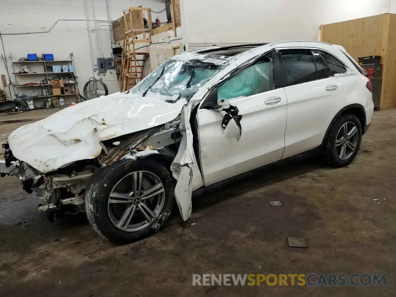 1 fotografías del automóvil dañado W1N0G8EB8MF904839 MERCEDES-BENZ GLC-CLASS 2021