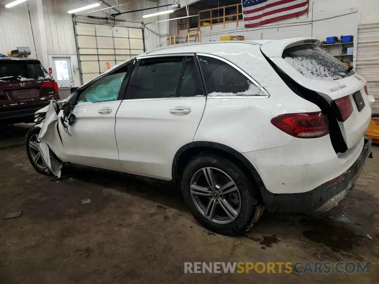 2 fotografías del automóvil dañado W1N0G8EB8MF904839 MERCEDES-BENZ GLC-CLASS 2021