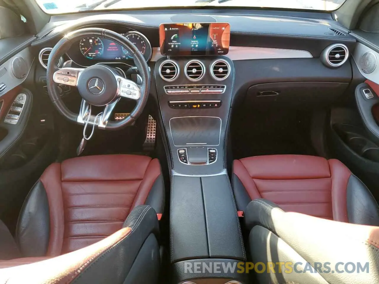 8 fotografías del automóvil dañado W1N0J6EB4MF910126 MERCEDES-BENZ GLC-CLASS 2021