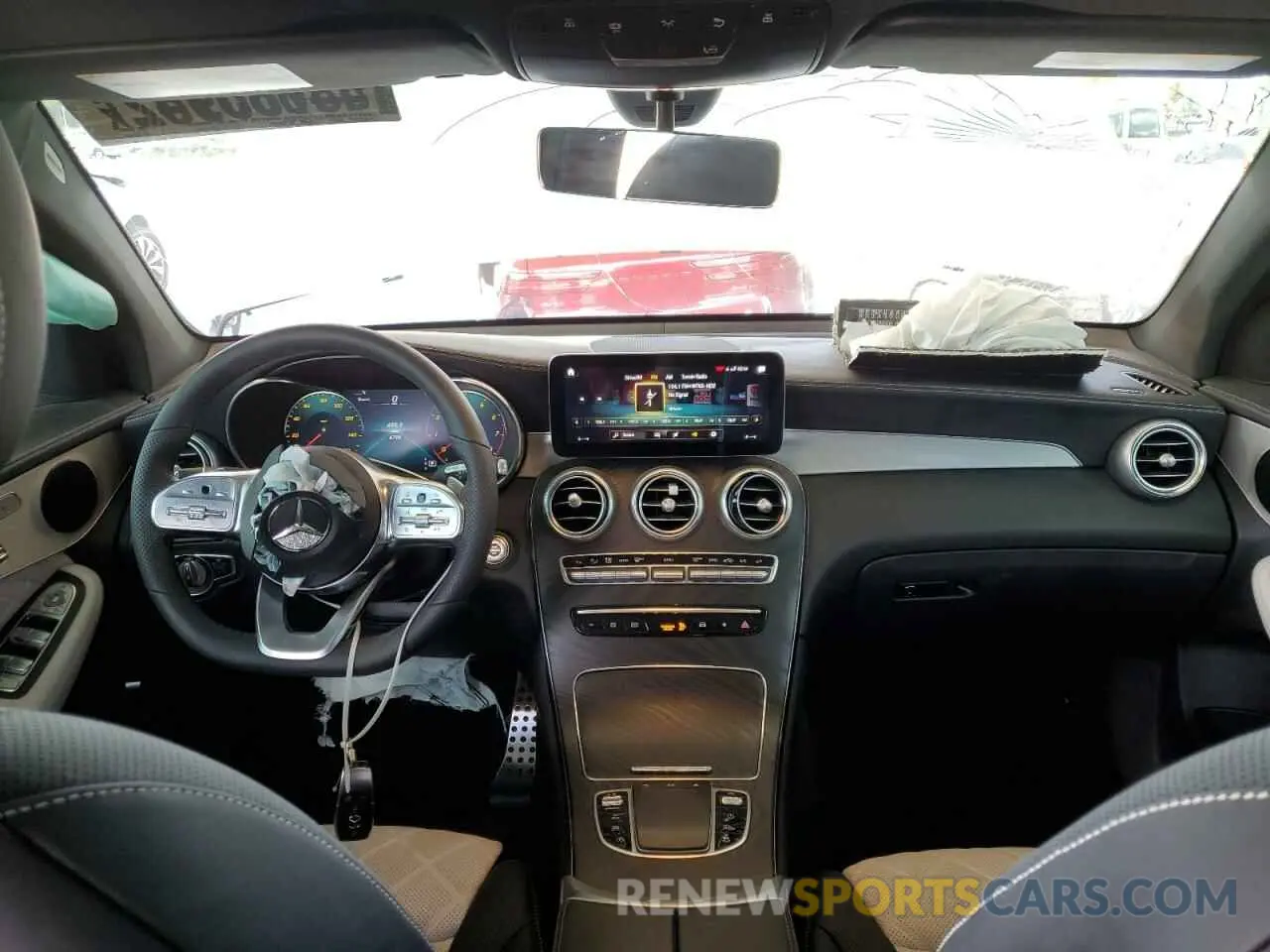 9 fotografías del automóvil dañado W1N0J8EB0MF937982 MERCEDES-BENZ GLC-CLASS 2021