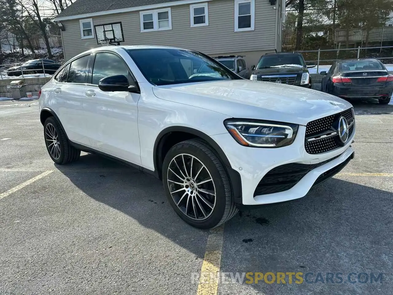 4 fotografías del automóvil dañado W1N0J8EB0MF941241 MERCEDES-BENZ GLC-CLASS 2021