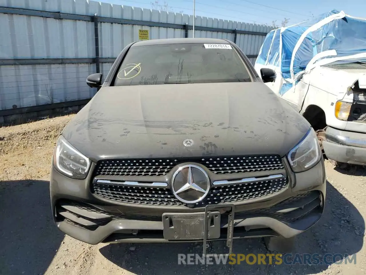 5 fotografías del automóvil dañado W1N0J8EB9MF963206 MERCEDES-BENZ GLC-CLASS 2021