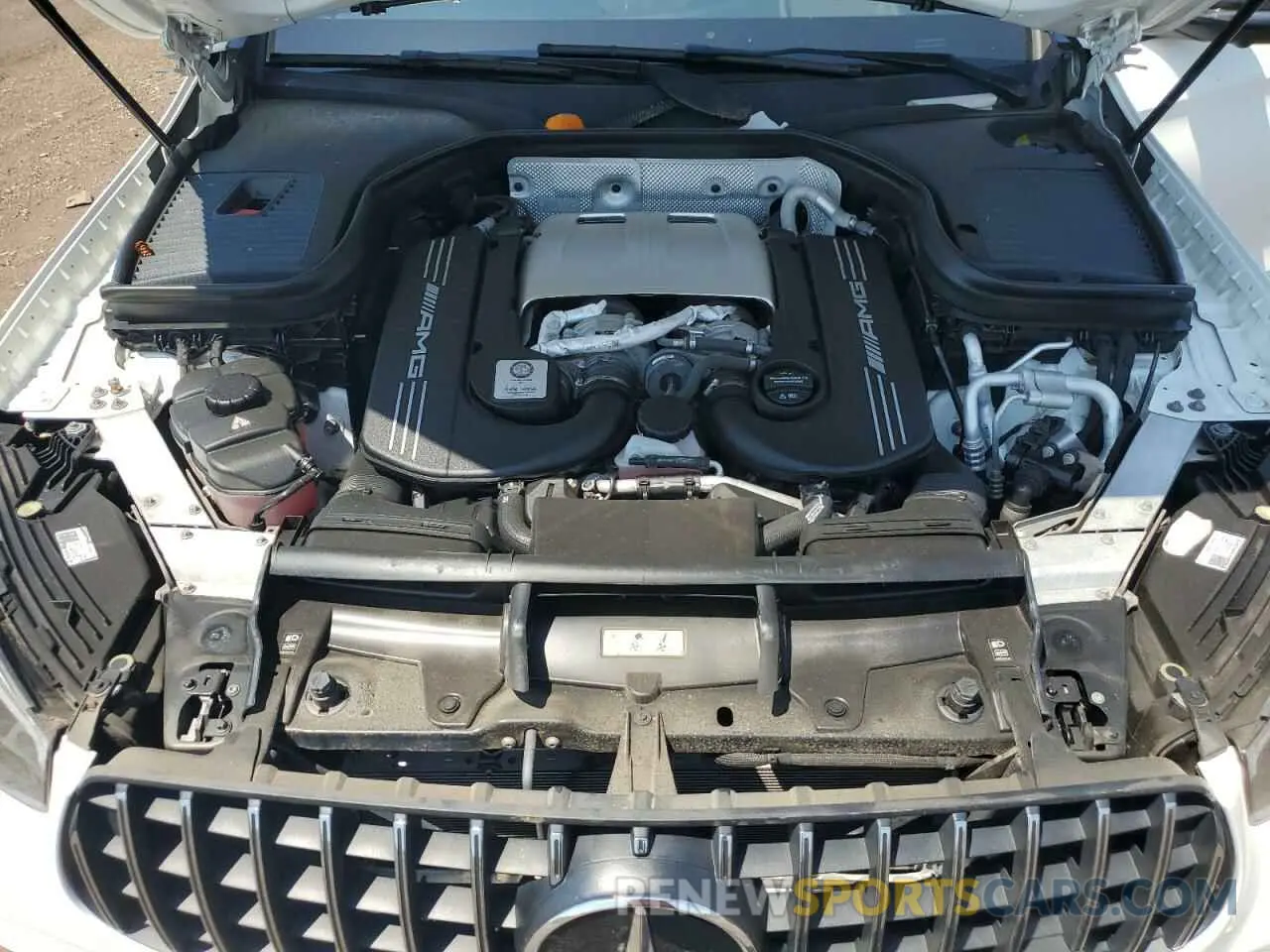 11 fotografías del automóvil dañado W1N0J8JB5MF882466 MERCEDES-BENZ GLC-CLASS 2021