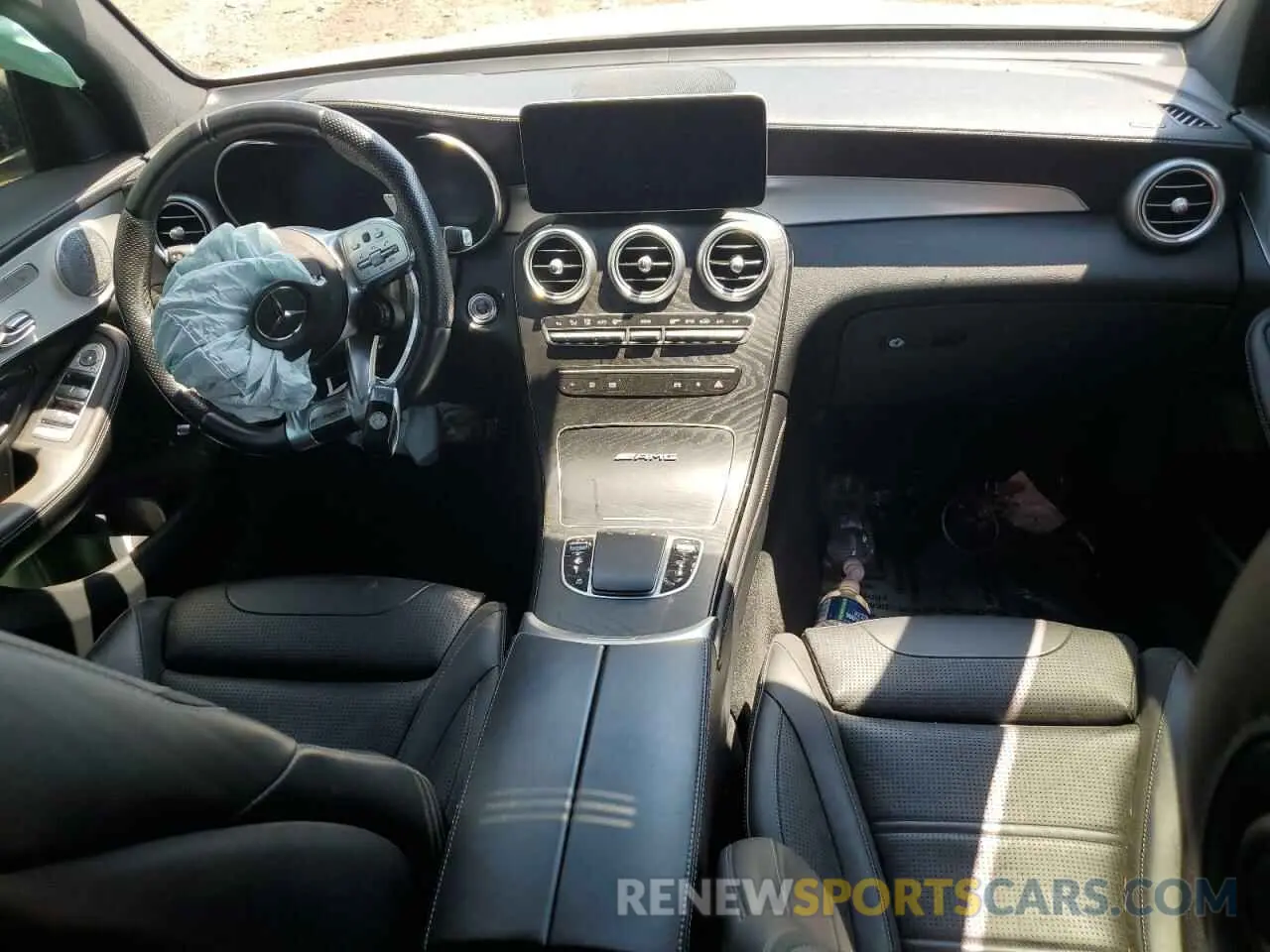 8 fotografías del automóvil dañado W1N0J8JB5MF882466 MERCEDES-BENZ GLC-CLASS 2021