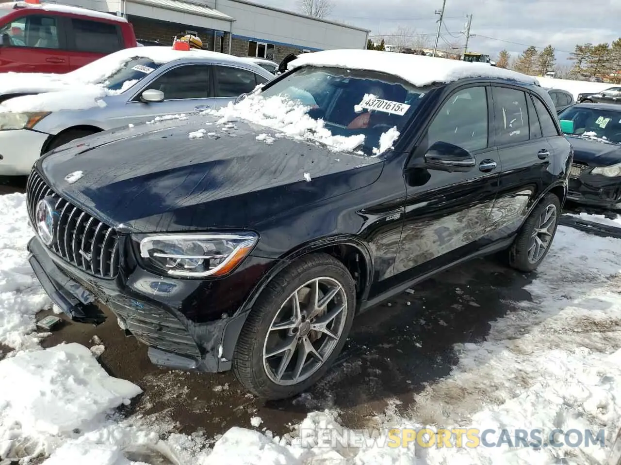 1 fotografías del automóvil dañado W1N0G6EB2NG083558 MERCEDES-BENZ GLC-CLASS 2022
