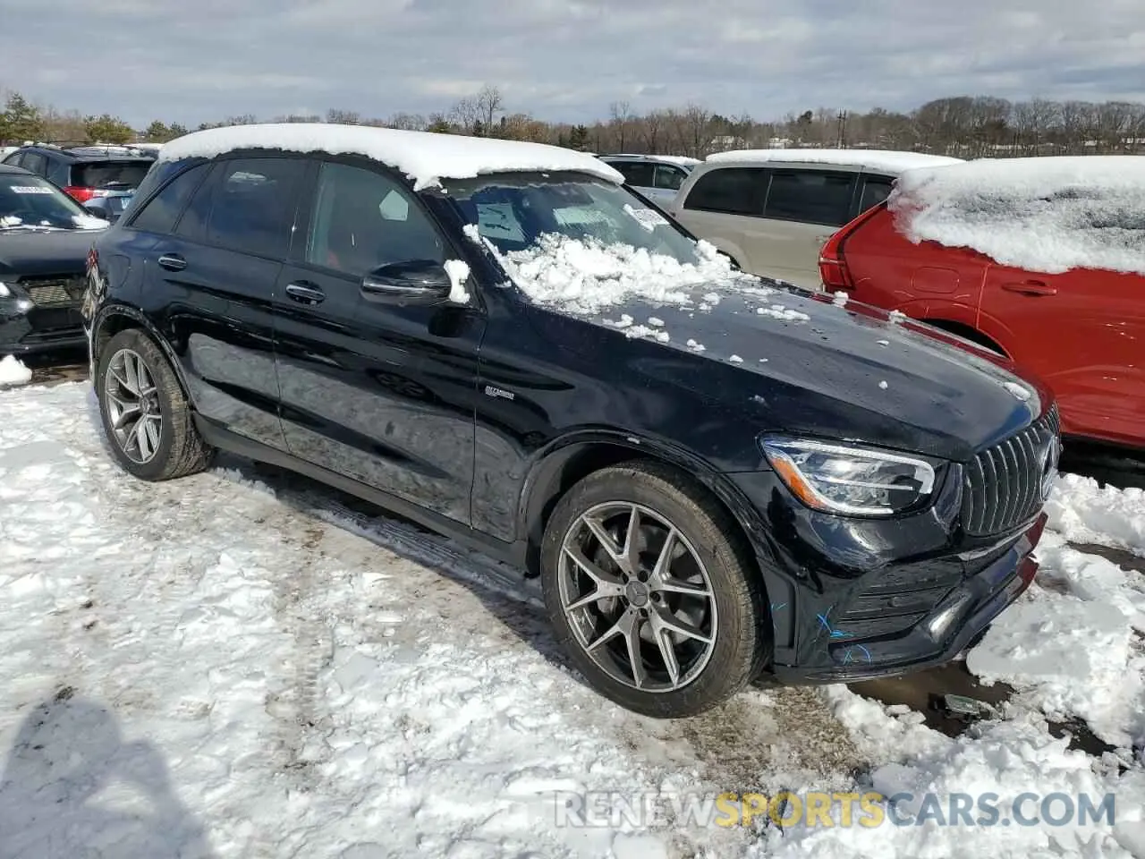 4 fotografías del automóvil dañado W1N0G6EB2NG083558 MERCEDES-BENZ GLC-CLASS 2022