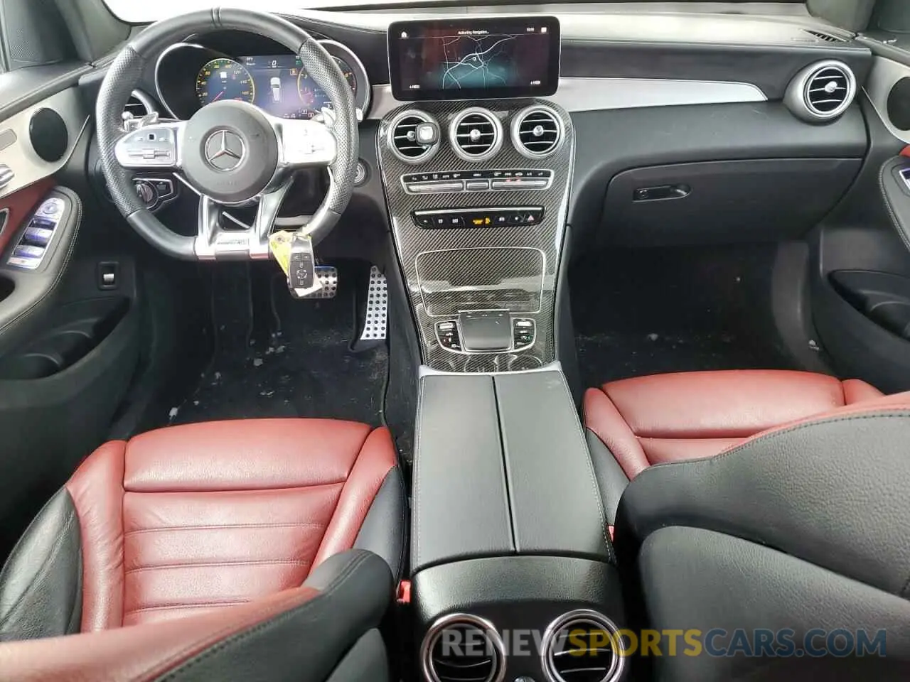 8 fotografías del automóvil dañado W1N0G6EB2NG083558 MERCEDES-BENZ GLC-CLASS 2022