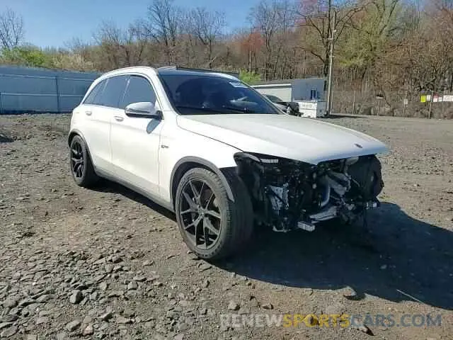 11 fotografías del automóvil dañado W1N0G6EB9NV394299 MERCEDES-BENZ GLC-CLASS 2022