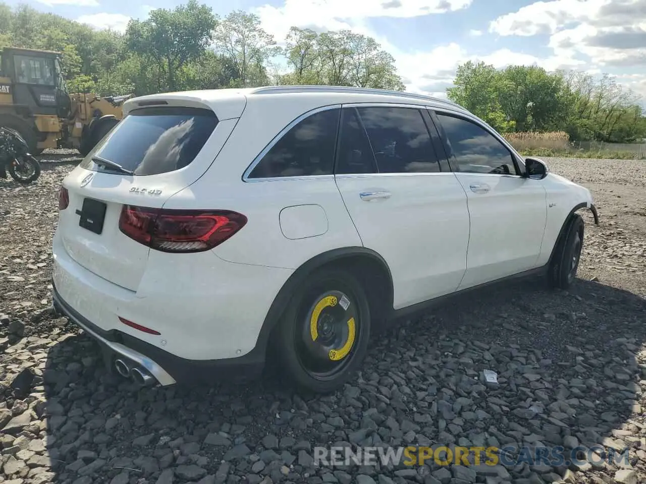 3 fotografías del automóvil dañado W1N0G6EB9NV394299 MERCEDES-BENZ GLC-CLASS 2022