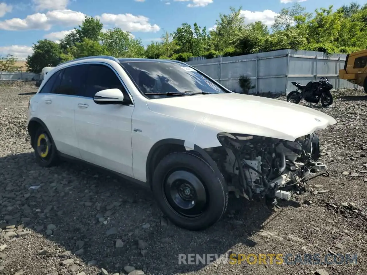 4 fotografías del automóvil dañado W1N0G6EB9NV394299 MERCEDES-BENZ GLC-CLASS 2022