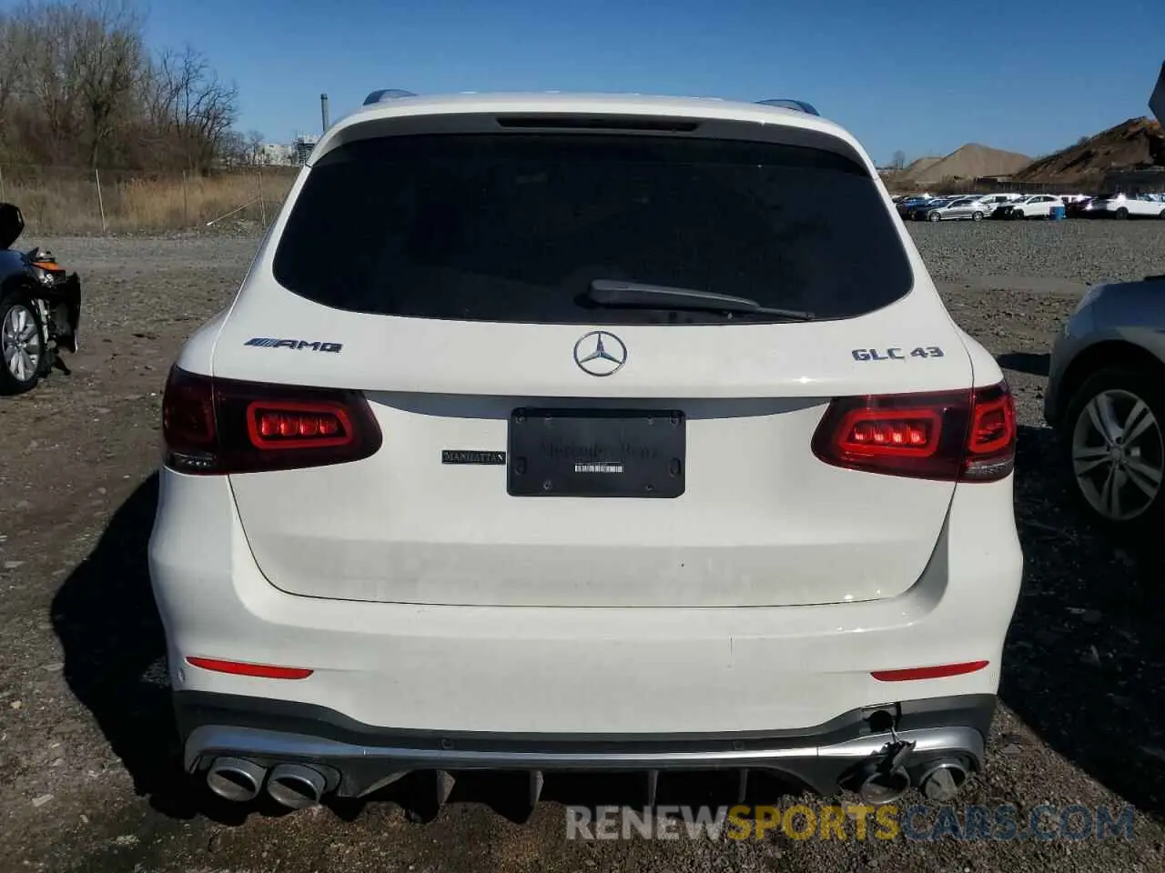 6 fotografías del automóvil dañado W1N0G6EB9NV394299 MERCEDES-BENZ GLC-CLASS 2022