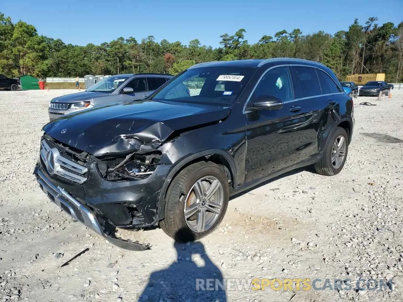 1 fotografías del automóvil dañado W1N0G8DB1NV336734 MERCEDES-BENZ GLC-CLASS 2022