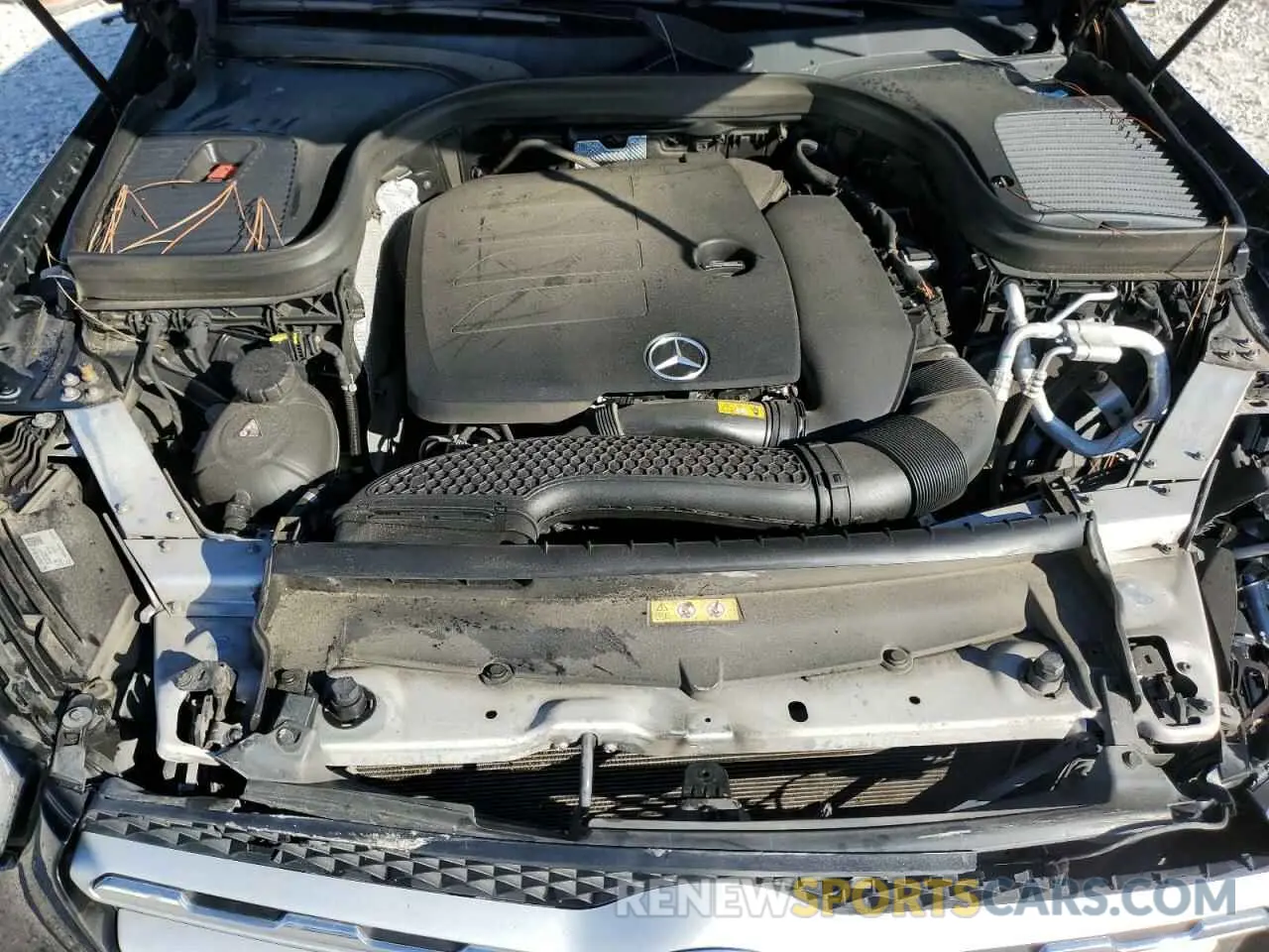 12 fotografías del automóvil dañado W1N0G8DB1NV336734 MERCEDES-BENZ GLC-CLASS 2022